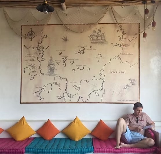 Sam on the Island of Flores, Indonesia